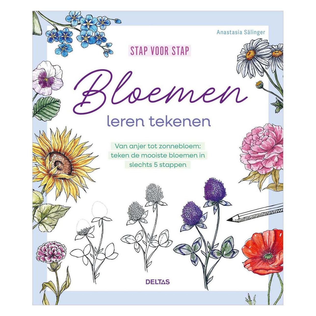 Deltas Lerne Schritt für Schritt, Blumen zu zeichnen (77202975)