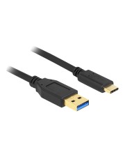 Delock SuperSpeed USB 3.2 Gen 1 Kabel Typ-A zu Type-C 3 m Digital/Daten 3 m (84006)