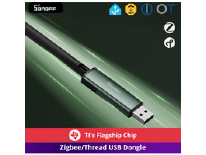 SONOFF Dongle-PP10 Dongle Plus CC2674P10 Zigbee/Thread USB-dongle Flagship Dual-Protocol Prestaties Werkt met Zigbee2MQTT OTBR