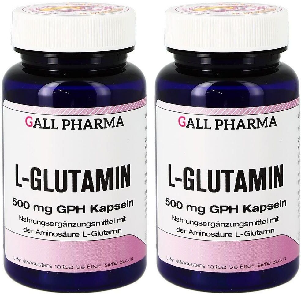 GALL PHARMA L-Glutamin 500 mg GPH Kapseln x2 2x60 St