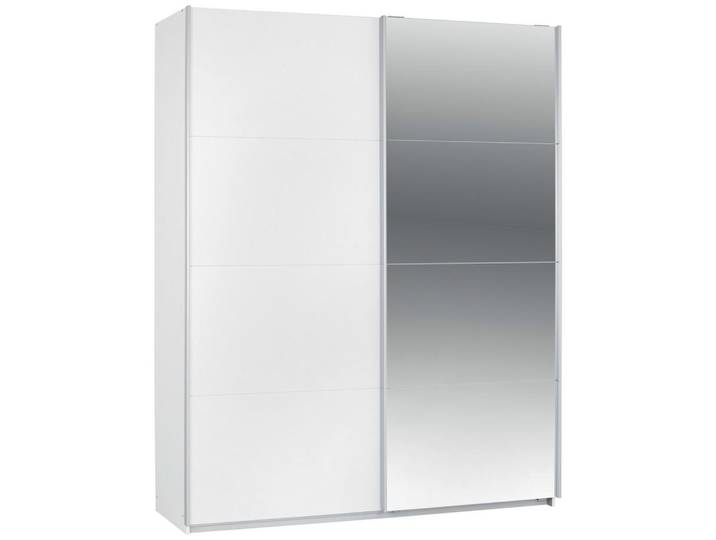Schwebetürenschrank + Spiegel B: 181cm Feldkirch Weiß