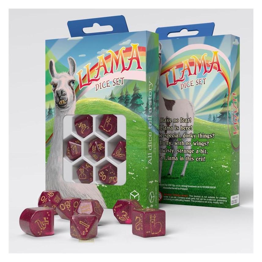 Q Workshop Llama Dice Set: Puffy (54380095)
