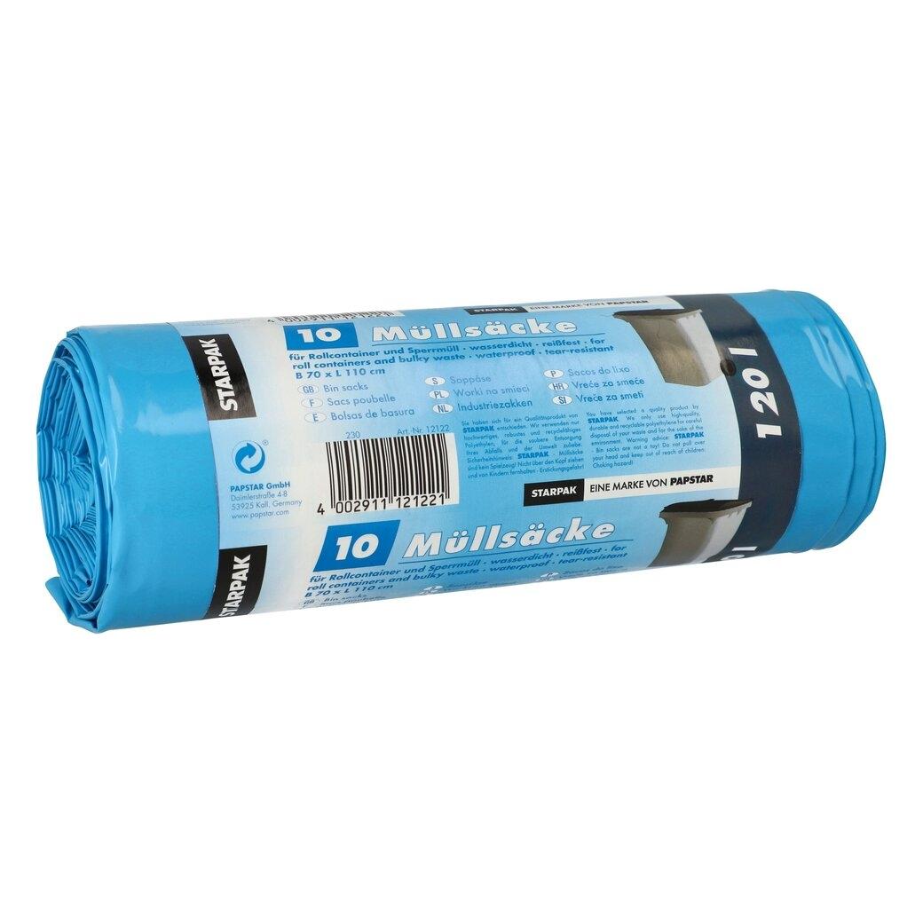 Starpak Mlls"cke LDPE, 120 Liter, blau (120 l) (12122)