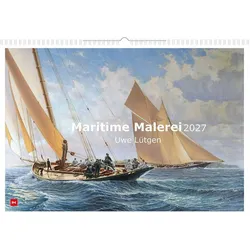 Delius Klasing, Kalender, Uwe Lütgens - Maritime Malerei 2027