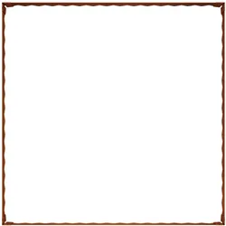 vidaXL, Rasenkante, Raseneinfassung 100 x 100 x 20 cm Stahl Rostig (100 cm)