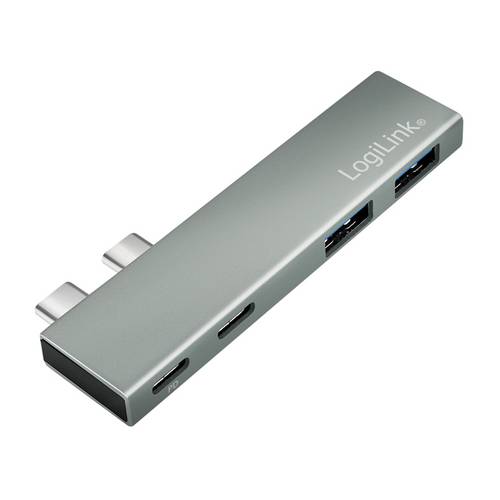 LogiLink USB-C Dockingstation UA0399 Passend für Marke Dockingstations: Apple USB-C Power Delivery