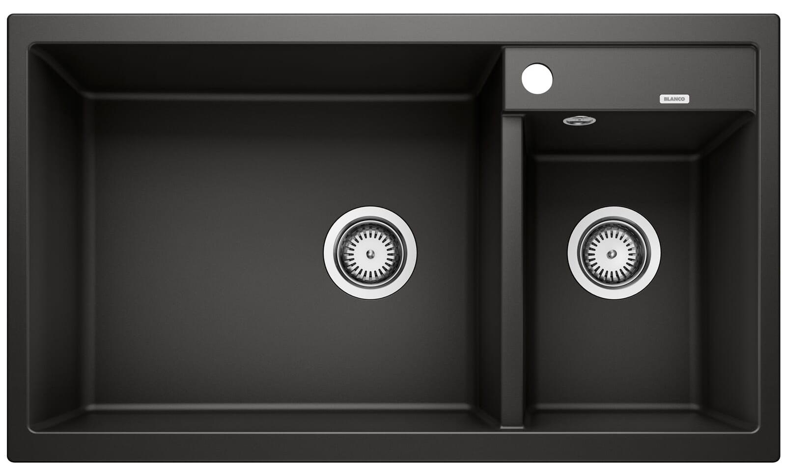Spüle Blanco METRA 9 860 x 500 mm schwarz 525936