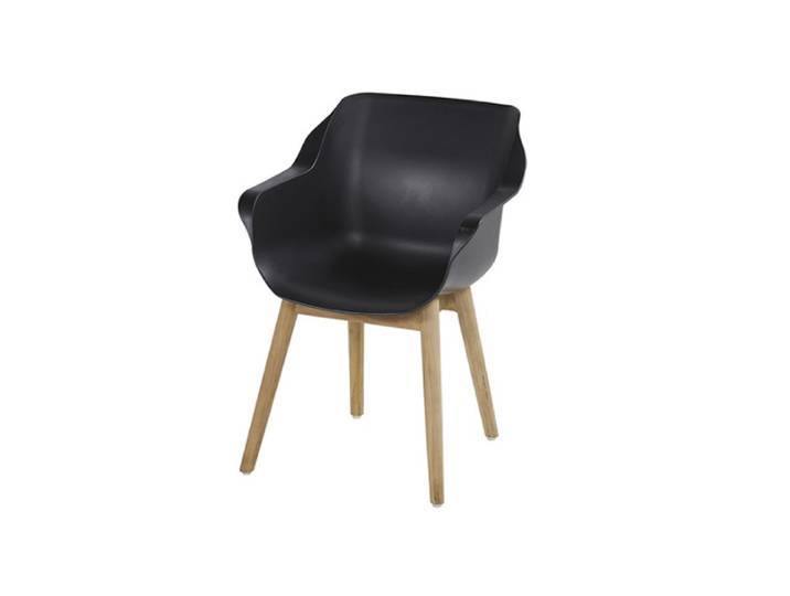 4er Set Hartman Sophie Studio Sessel Teak