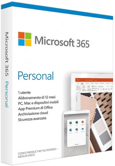 Microsoft Office 365 Personal - 1 dispositivo, 1 año