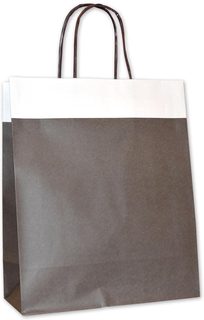 Geschenkbox ELCO "35 x 13 x 31 cm, 25", braun (braun, silberfarben), 25 Stk., Aufbewahrungsboxen, Geschenkbox braun, silberfarben 25 Stk.