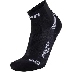 UYN Herren RUN SUPERLEGGERA SOCKS, Größe 36-38 in Schwarz Schwarz