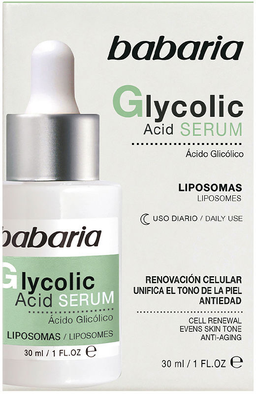 Babaria Glycolic Acid serum renovación celular 30 ml