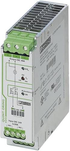 Phoenix Contact 2320186 Hutschienen-Redundanz-Modul (DIN-Rail) 40 A Anzahl Ausgänge: 1 x