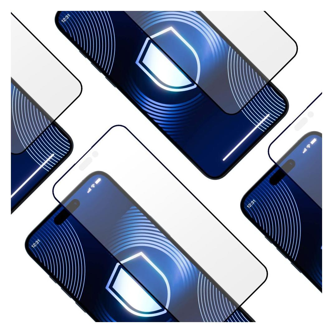 3MK HardGlass Matt Max iPhone 14 Pro Max 6.7" (Apple iPhone 14 Pro Max) (5903108564229)