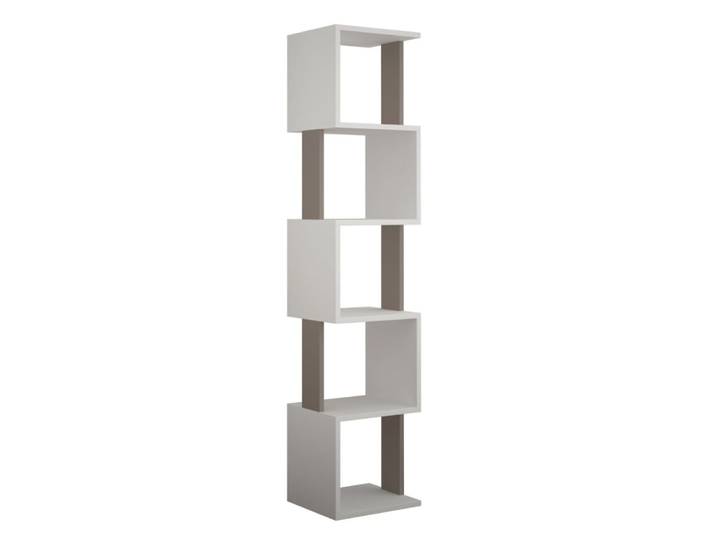 Etagère d'angle 5 tablettes - l35 cm - blanc