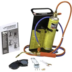 Rothenberger, Lötgerät, Industrial Autogenschweiss- und Hartlötgerät Roxy Kit PLUS mit Zubehör-SET inkl. MAXIGAS