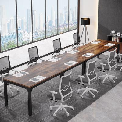 1Easylife 6.5FT Conference Meeting Seminar Business Table Set for 8-12 Person (Set of 2)