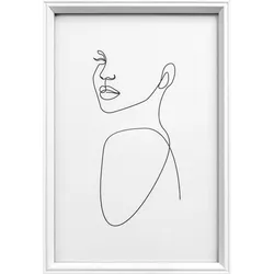 Walther, Bilderrahmen, Silhouette Holzrahmen (21.20 x 31.20 cm)