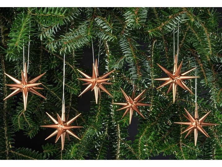 Christbaumschmuck ALBIN PREISSLER aus Holz, Handwerkskunst aus dem Erzgebirge , braun (kupferfarben), Ø:7cm, Holzwerkstoff, Weihnachtsbaumschmuck, Christbaumschmuck, Weihnachtsdeko