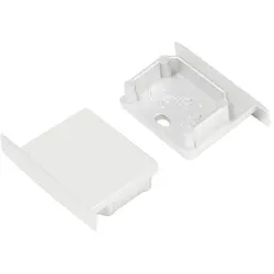 Brumberg 53066070 Endkappen-Set zu LED-Einbauprofil 53654070, weiss