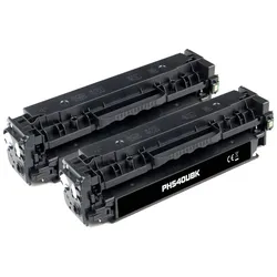 2 Toner kompatibel mit HP 125A / 128A/ 131A/ CB540AD / CF210XD / CE320AD / Canon