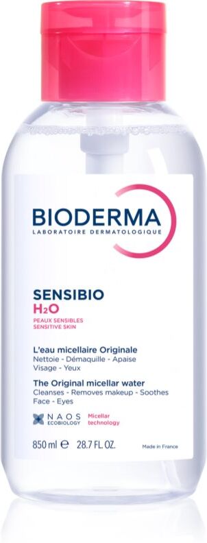 Bioderma Sensibio H2O Mizellenwasser für empfindliche Haut mit Dosierer 850 ml