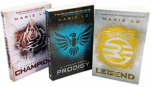 Penguin Marie Lu The Legend Trilogy 3 Books Collection Set Legend, Prodigy, Champion