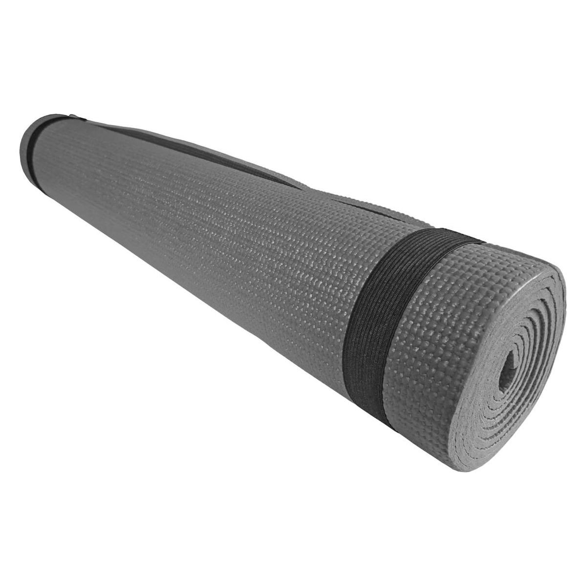 Kubi Sport Gymnastikmatte für Yoga und Pilates, grau, KUBISPORT, 173 x 61 x 0,4 cm (4 mm) (76521486)
