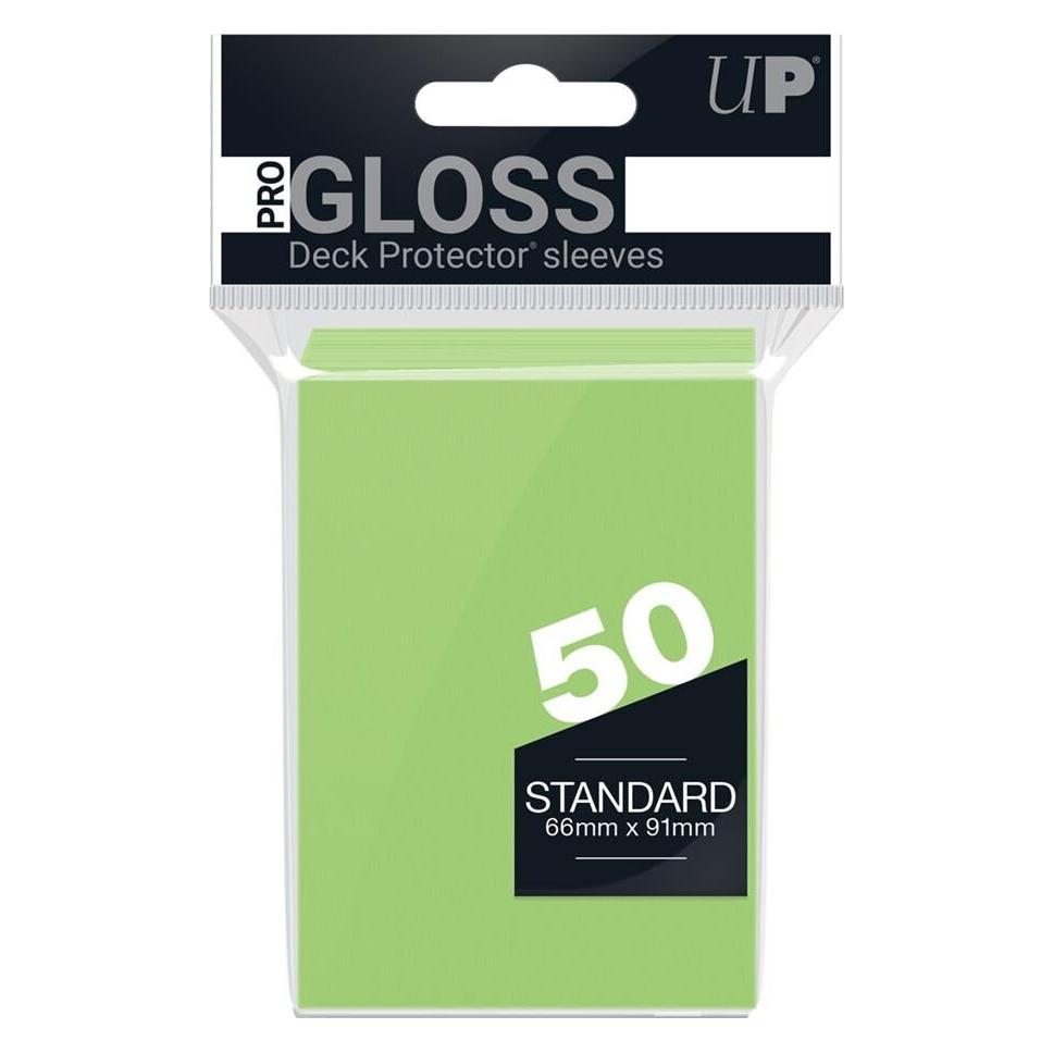 Ultra Pro Deck Protector Kartenhüllen Solid Lindgrün (50) (430257)