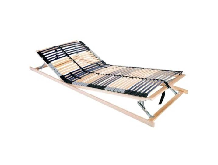 RJPLMFV Lattenrost, Braun, 80 x 190 cm, massives Buchenholz Fester Rahmen, modernes Design, für den Innenbereich, einfache Reinigung
