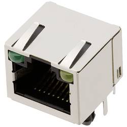 encitech RJJS-88-1401-EJH-136 Modular-Buchse 8p8c geschirmt THT LED 3260-0021-18 Buchse, Einbau horizontal Polzahl Sensoren 8P8C 1 St.