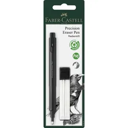 FABER-CASTELL Radierstift PRECISION ERASER PEN, weiß
