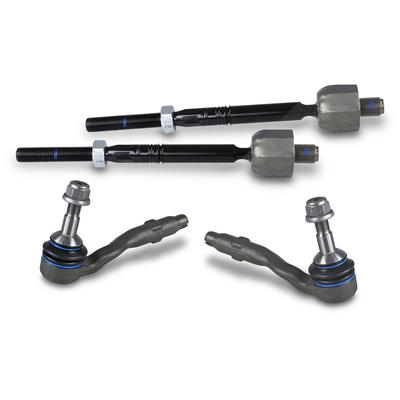 Bestprice 2x Spurstange + 2x Spurstangenkopf vorne [Hersteller-Nr. 41844677] für BMW