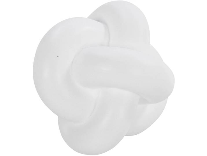 Vase SCULPTURE 10x10x10cm weiss