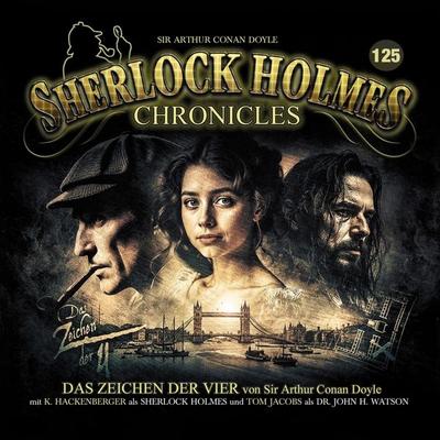 Das Zeichen der Vier - Folge 125 - , CD, 9783960664581