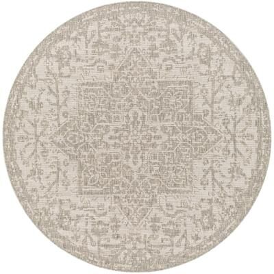 Livabliss Andell Indoor/ Outdoor Vintage Medallion Area Rug