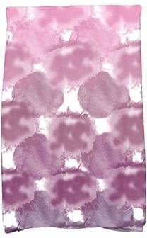 E by Design Beach Clouds Geometric Print Hand Towel