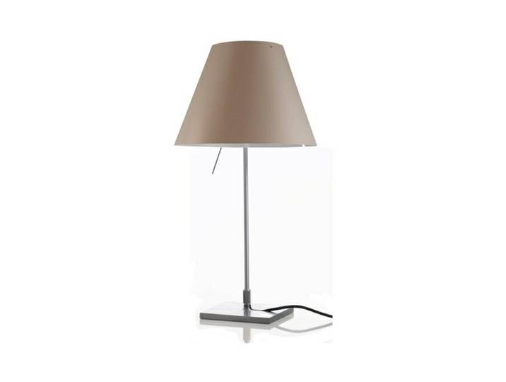 Costanzina Tischleuchte Shaded Stone - Luceplan - Wohnzimmer - Aluminium