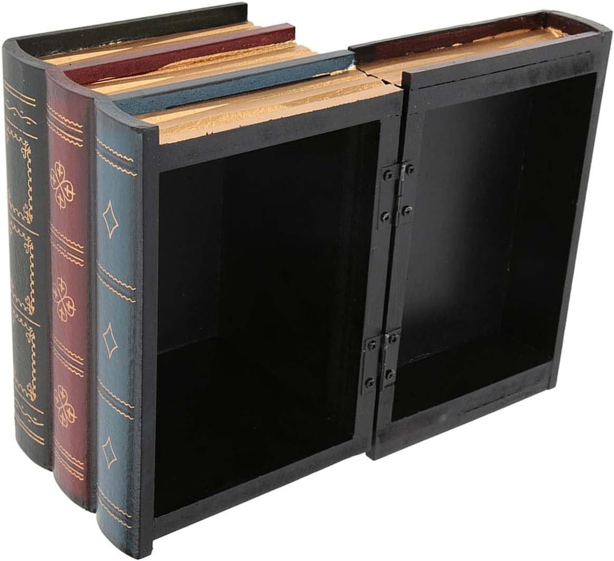 Decoratieve Boek Opberger - Vintage Nep Boek - Uniek Kunstwerk voor in je Interieur
