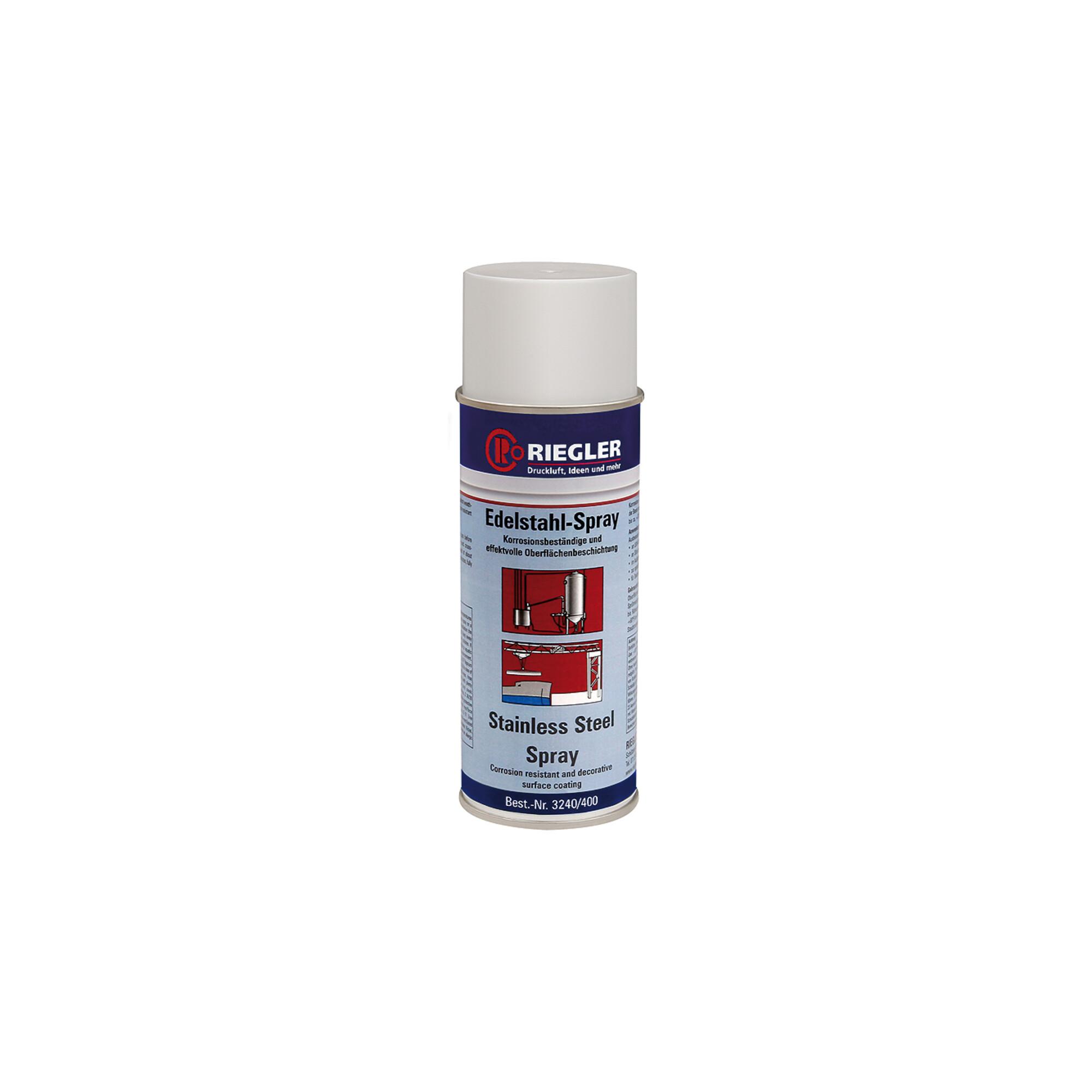 Riegler Edelstahl-Spray, Temperatur max. 300 °C, 400 ml (3240/400)
