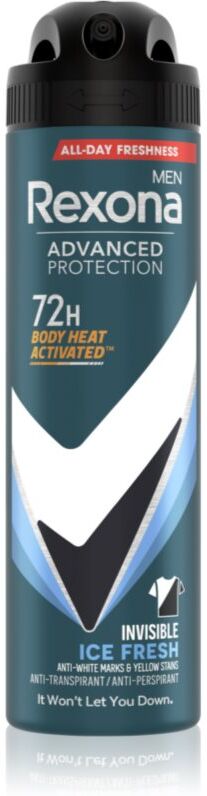 Rexona Men Advanced Protection Invisible Ice Fresh anti-transpirant pour homme 150 ml