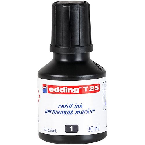 edding Nachfülltinte T 25 schwarz