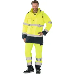 Planam,  Warnschutzparka Grösse M gelb/marine (M)