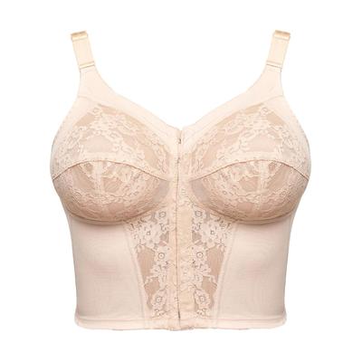Entlastungs-BH SUSA "Longline BH Classics", Damen, Gr. 120, Cup A, beige (shell), Obermaterial: 65% Polyamid PA. 25% Elasthan EL. 10% Baumwolle CO., BHs Entlastungs-BH
