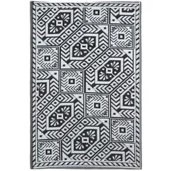 OUTDOORTEPPICH Ethno-Muster 120/180 cm