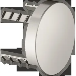 Keuco, Zubehör Sanitärinstallation, Abdeckblende IXMO rund d= 90mm ni gebü