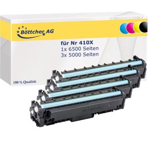 kompatibel für HP 410X Kompatibler Toner  Multipack
