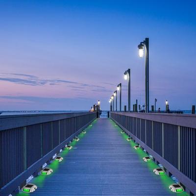 Tools, Home & Hobby 8 Pack Solar Deck Lights Waterproof, Wireless Dock Lights With 6 Bright Green LEDs For Pathway, Driveway, Garden & Side 8 Pack Solar Deck Lights Waterproof, Wireless Dock Lights With 6 Bright Green LEDs For Pathway, Driveway, Garden & 