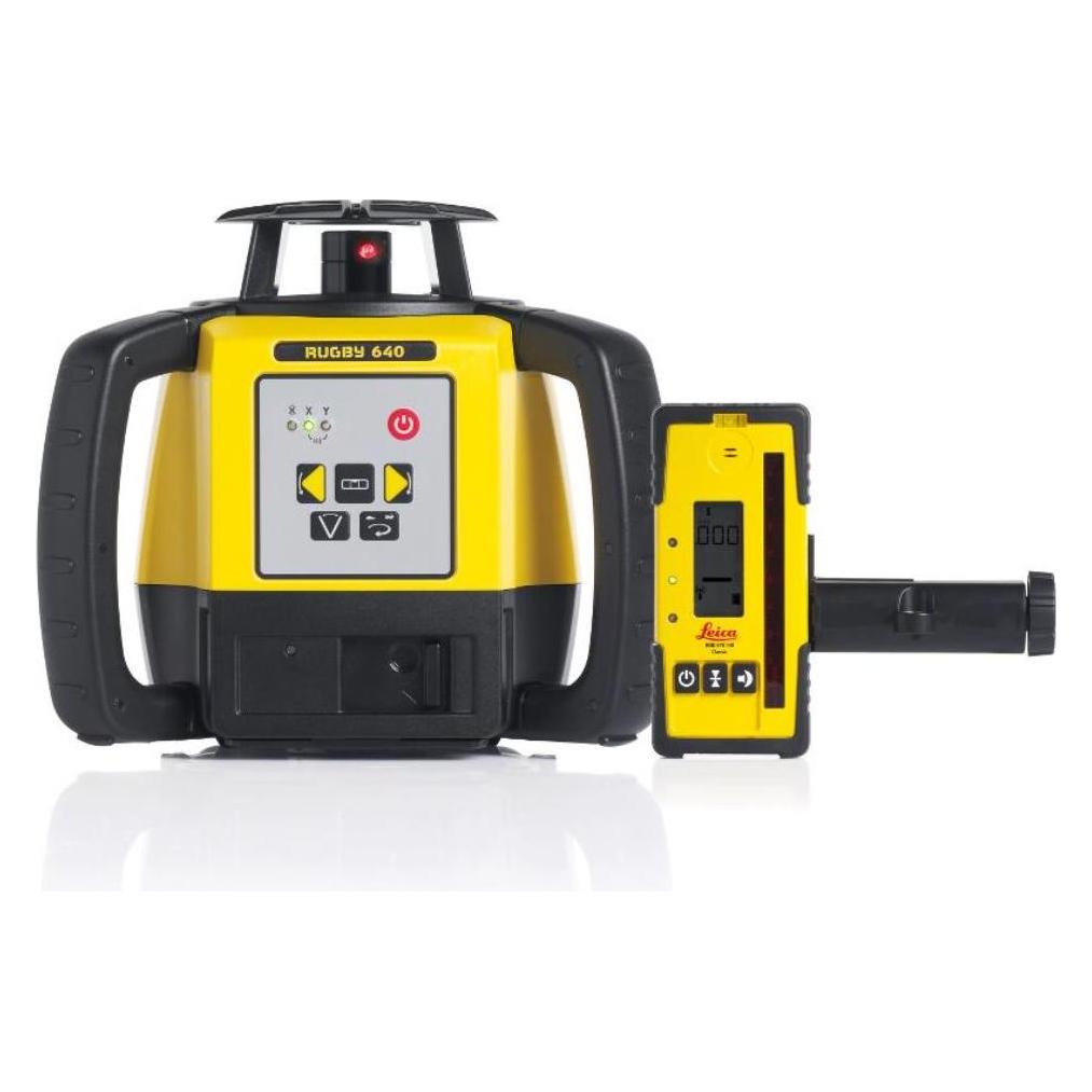 Leica Geosystems Rotationslaser Rugby 640 Set + Empfänger (6006000)