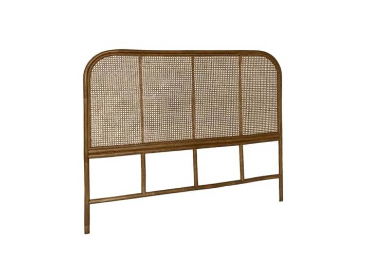 sweeek - Kopfteil aus dunklem Rattan und Rattan-Geflecht - Sumatra